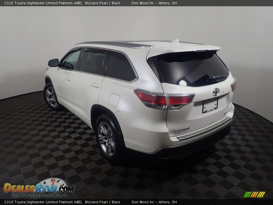 2016 Toyota Highlander Limited Platinum AWD Blizzard Pearl / Black Photo #15