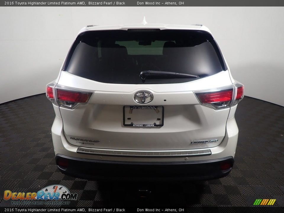 2016 Toyota Highlander Limited Platinum AWD Blizzard Pearl / Black Photo #16