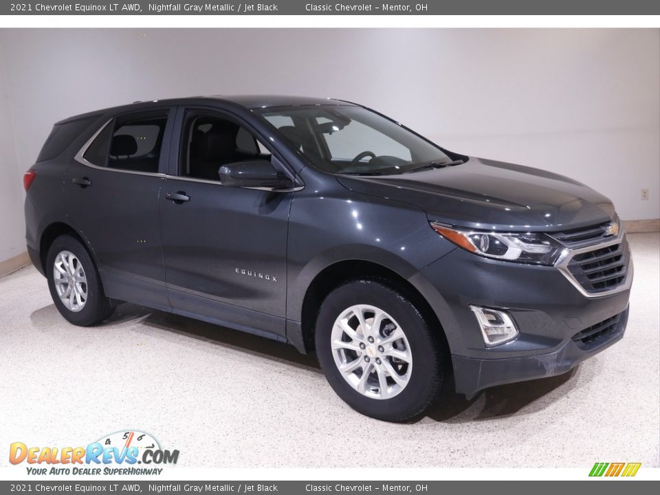 Nightfall Gray Metallic 2021 Chevrolet Equinox LT AWD Photo #1