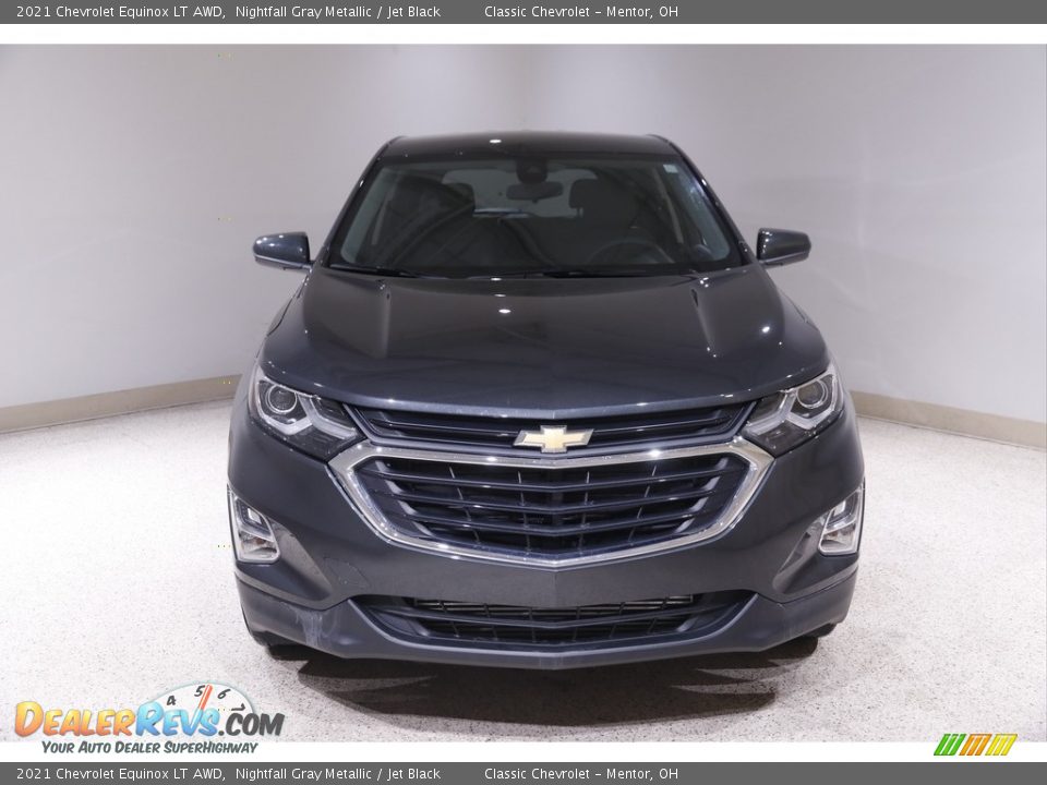 2021 Chevrolet Equinox LT AWD Nightfall Gray Metallic / Jet Black Photo #2