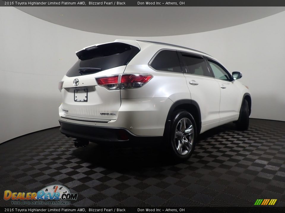 2016 Toyota Highlander Limited Platinum AWD Blizzard Pearl / Black Photo #20