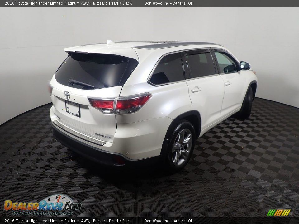 2016 Toyota Highlander Limited Platinum AWD Blizzard Pearl / Black Photo #21