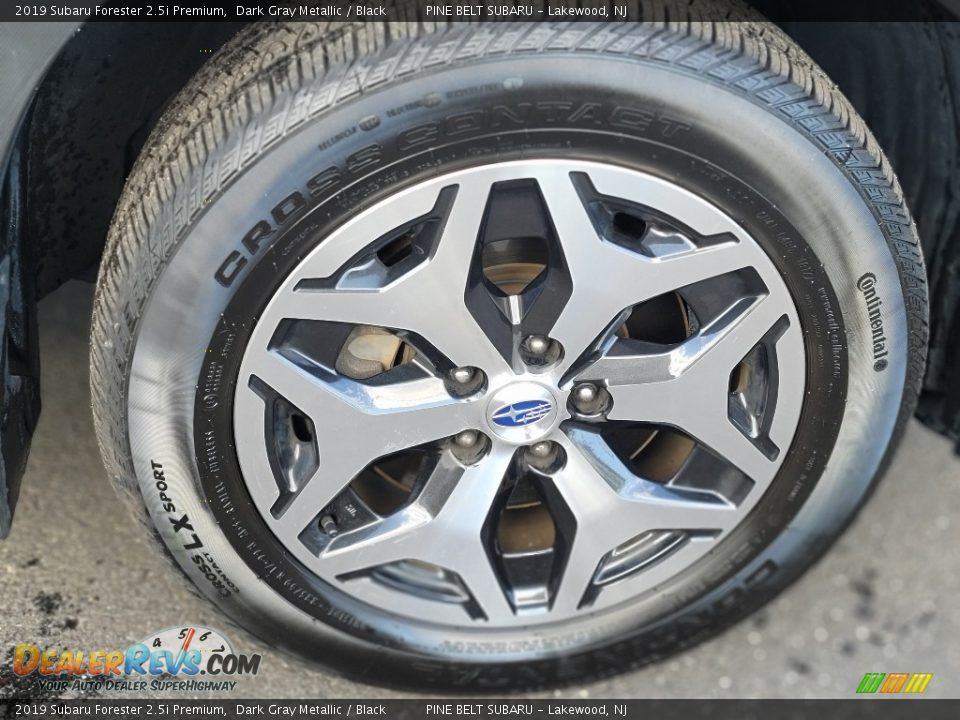 2019 Subaru Forester 2.5i Premium Dark Gray Metallic / Black Photo #21