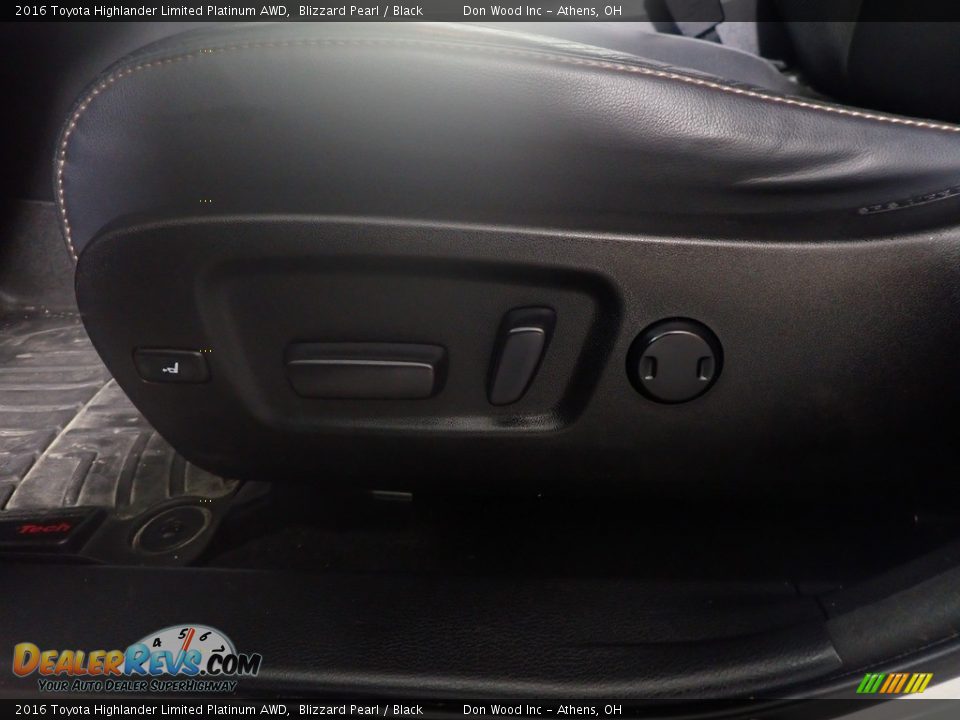 2016 Toyota Highlander Limited Platinum AWD Blizzard Pearl / Black Photo #27