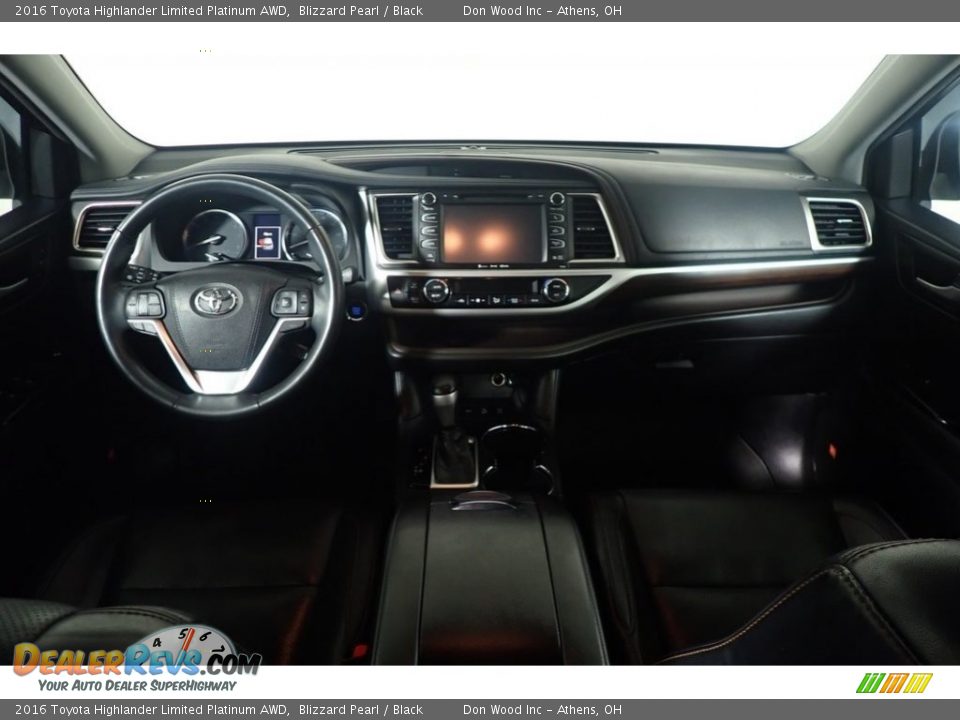 2016 Toyota Highlander Limited Platinum AWD Blizzard Pearl / Black Photo #28