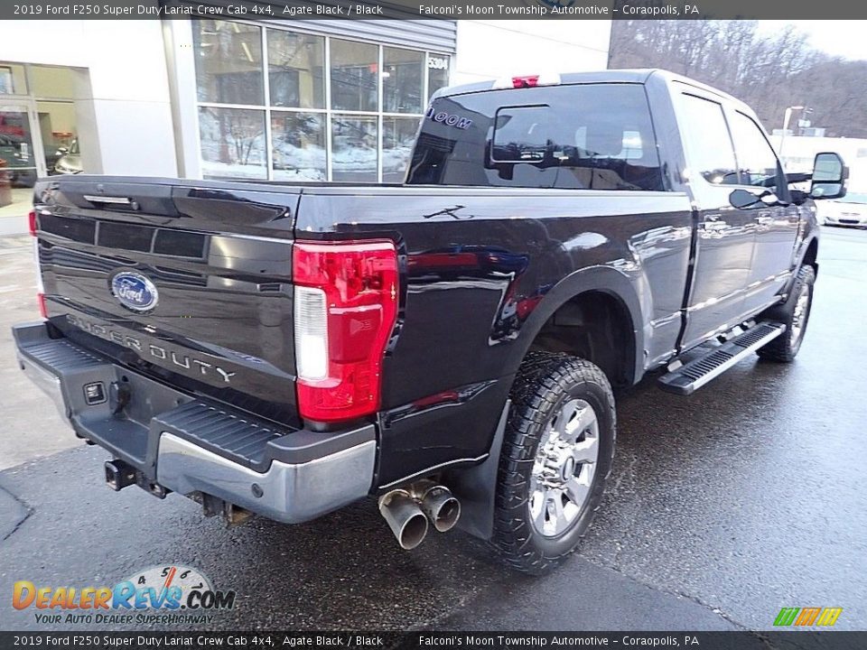 2019 Ford F250 Super Duty Lariat Crew Cab 4x4 Agate Black / Black Photo #2