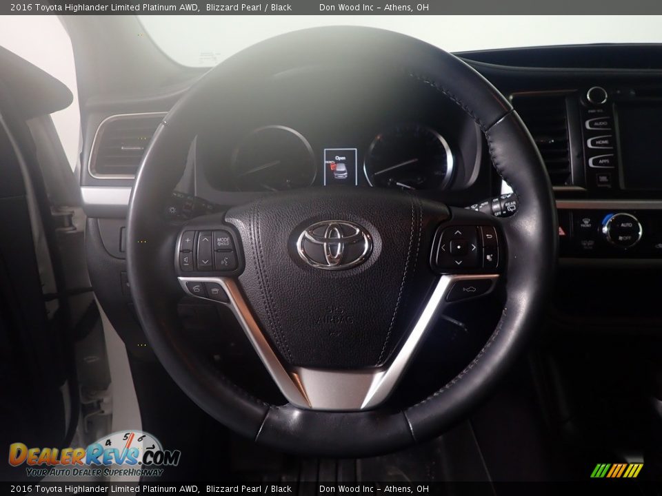 2016 Toyota Highlander Limited Platinum AWD Blizzard Pearl / Black Photo #31