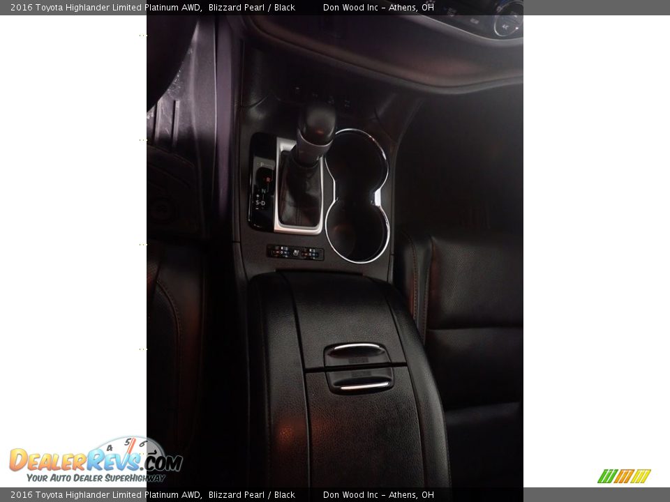 2016 Toyota Highlander Limited Platinum AWD Blizzard Pearl / Black Photo #36