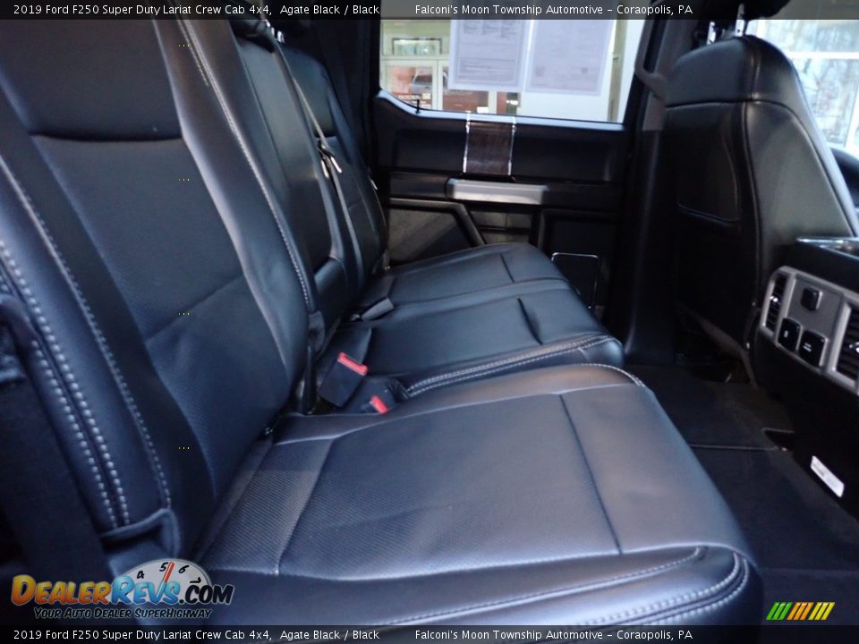 2019 Ford F250 Super Duty Lariat Crew Cab 4x4 Agate Black / Black Photo #16