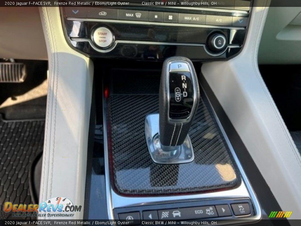 2020 Jaguar F-PACE SVR Shifter Photo #10