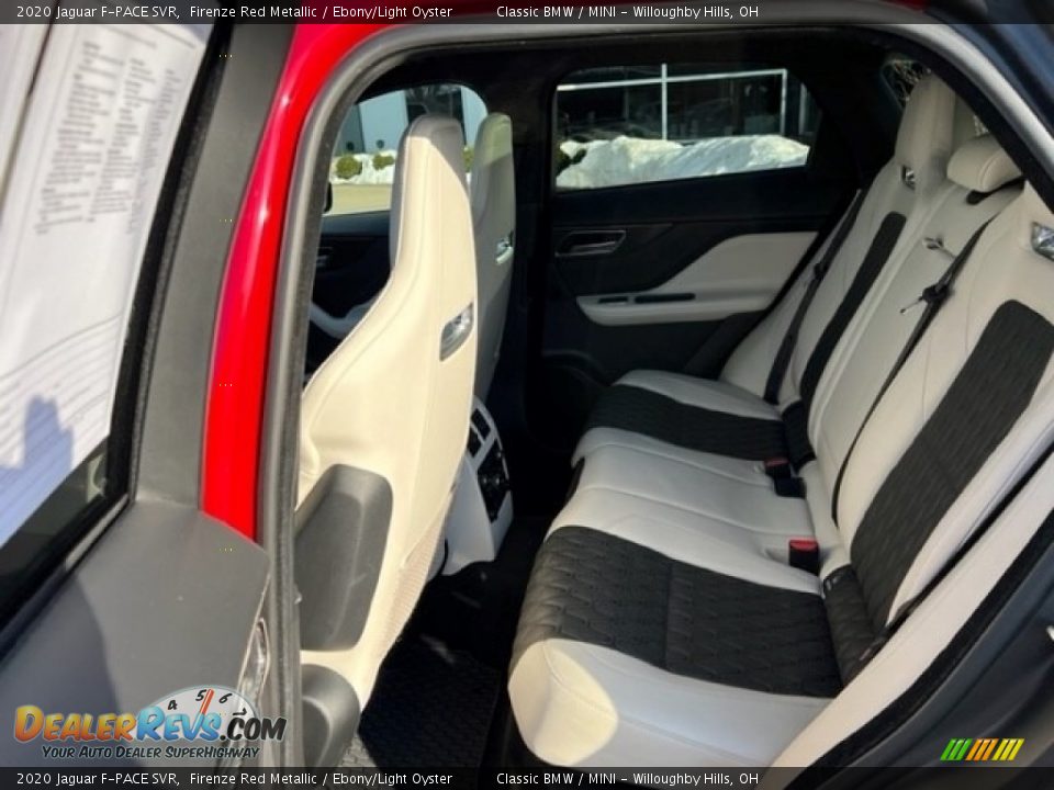 Rear Seat of 2020 Jaguar F-PACE SVR Photo #11