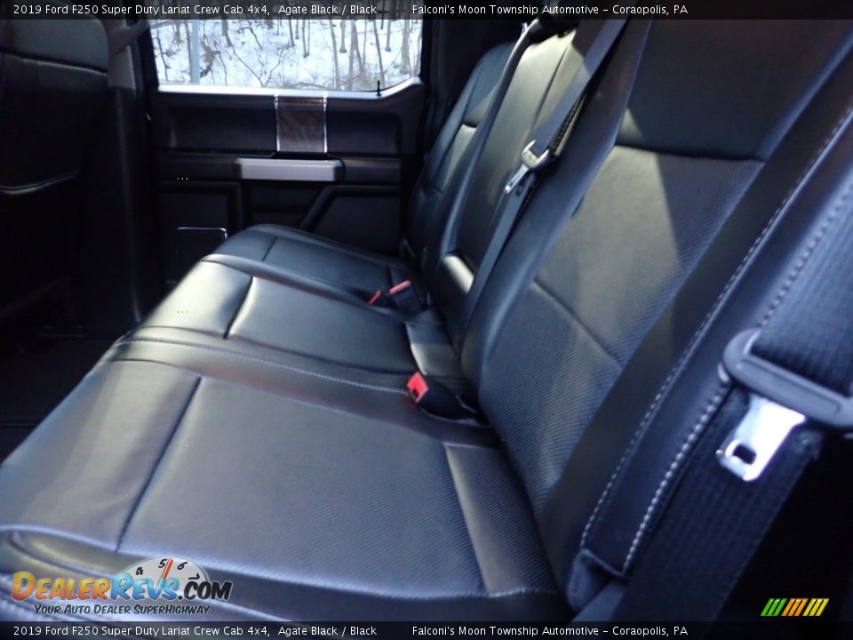 2019 Ford F250 Super Duty Lariat Crew Cab 4x4 Agate Black / Black Photo #20