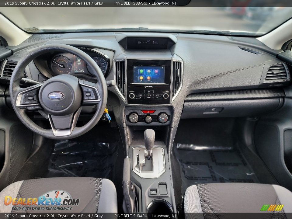 2019 Subaru Crosstrek 2.0i Crystal White Pearl / Gray Photo #4