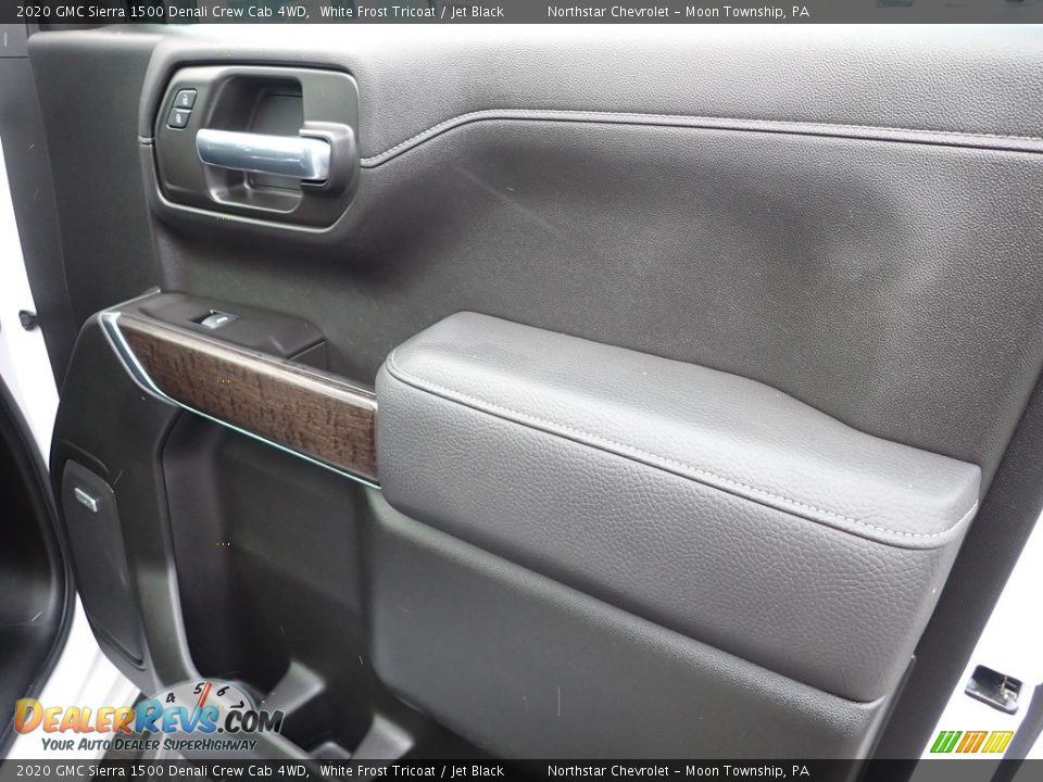 2020 GMC Sierra 1500 Denali Crew Cab 4WD White Frost Tricoat / Jet Black Photo #17