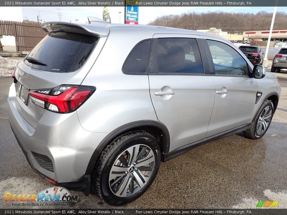 2021 Mitsubishi Outlander Sport ES AWC Alloy Silver Metallic / Black Photo #6