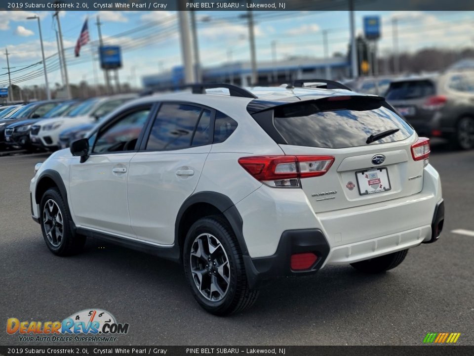 2019 Subaru Crosstrek 2.0i Crystal White Pearl / Gray Photo #11