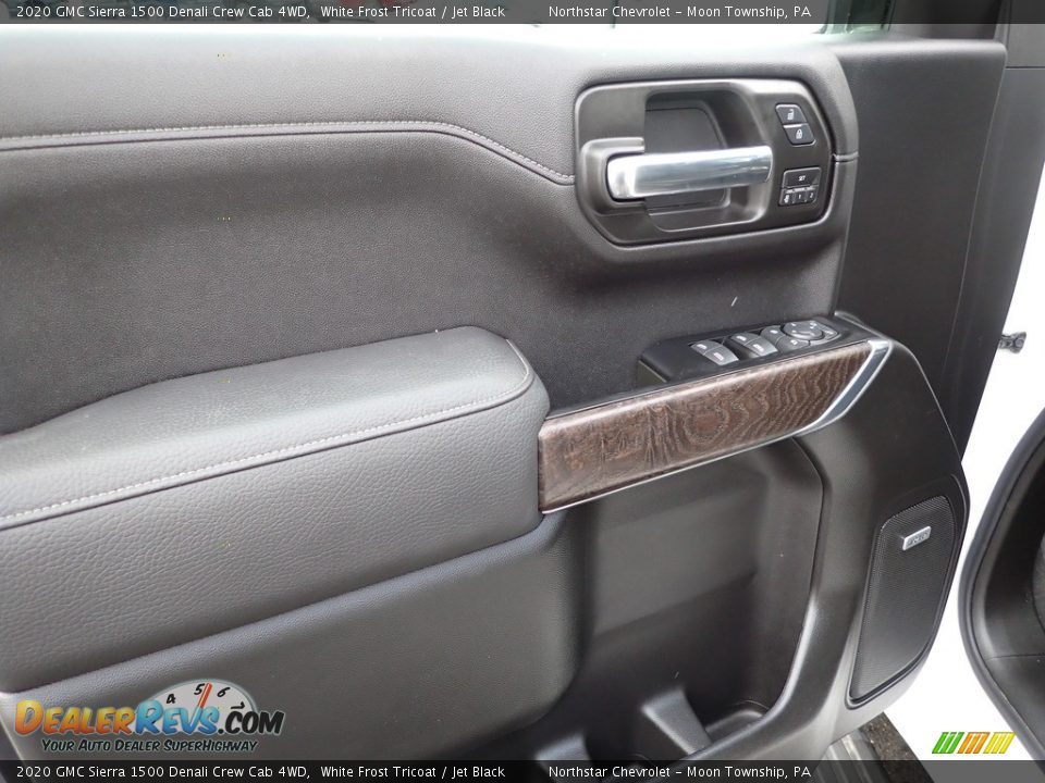 2020 GMC Sierra 1500 Denali Crew Cab 4WD White Frost Tricoat / Jet Black Photo #24