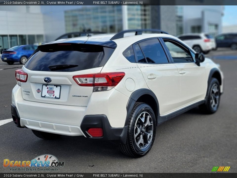 2019 Subaru Crosstrek 2.0i Crystal White Pearl / Gray Photo #13