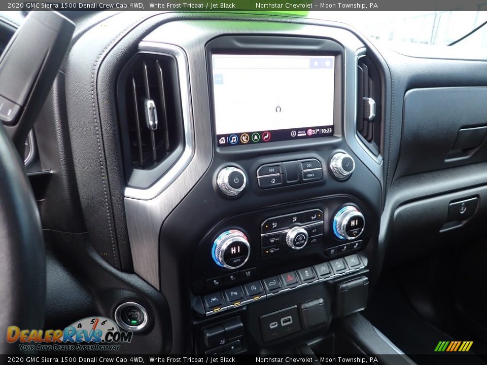 2020 GMC Sierra 1500 Denali Crew Cab 4WD White Frost Tricoat / Jet Black Photo #27
