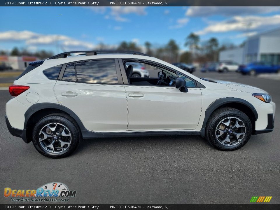 2019 Subaru Crosstrek 2.0i Crystal White Pearl / Gray Photo #14