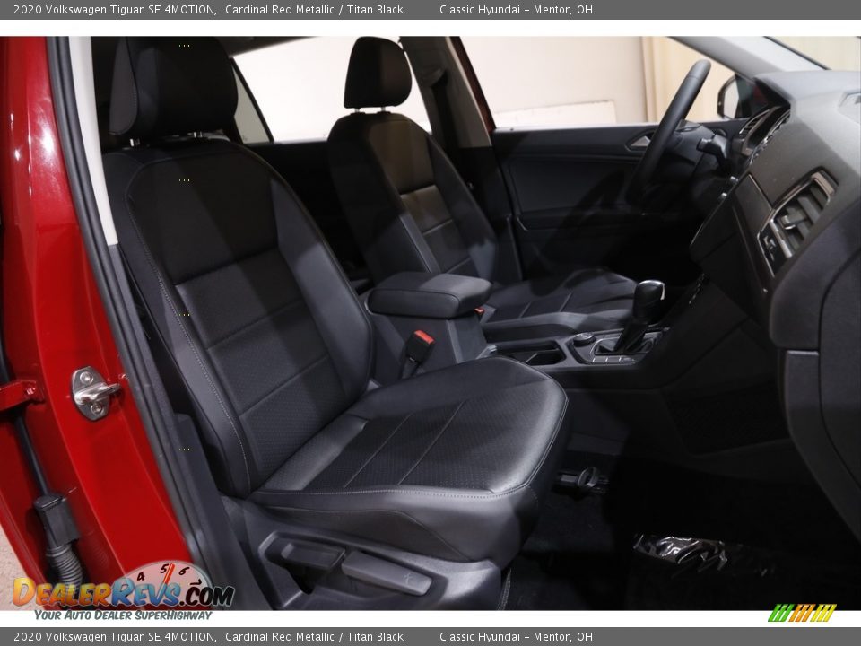 2020 Volkswagen Tiguan SE 4MOTION Cardinal Red Metallic / Titan Black Photo #15