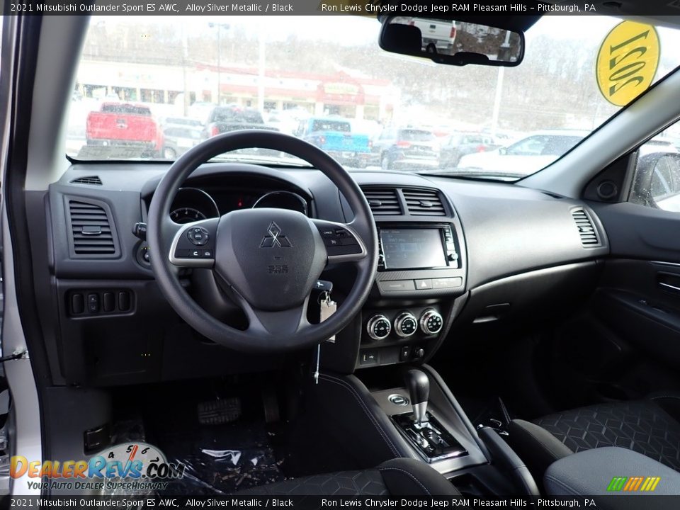 Black Interior - 2021 Mitsubishi Outlander Sport ES AWC Photo #13