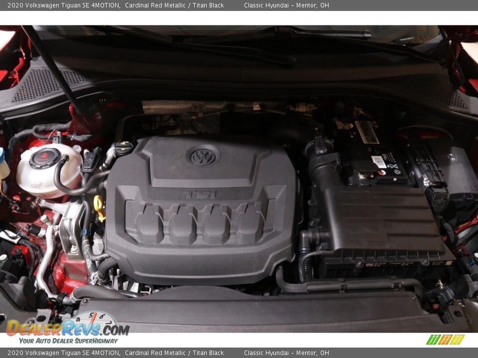 2020 Volkswagen Tiguan SE 4MOTION Cardinal Red Metallic / Titan Black Photo #20