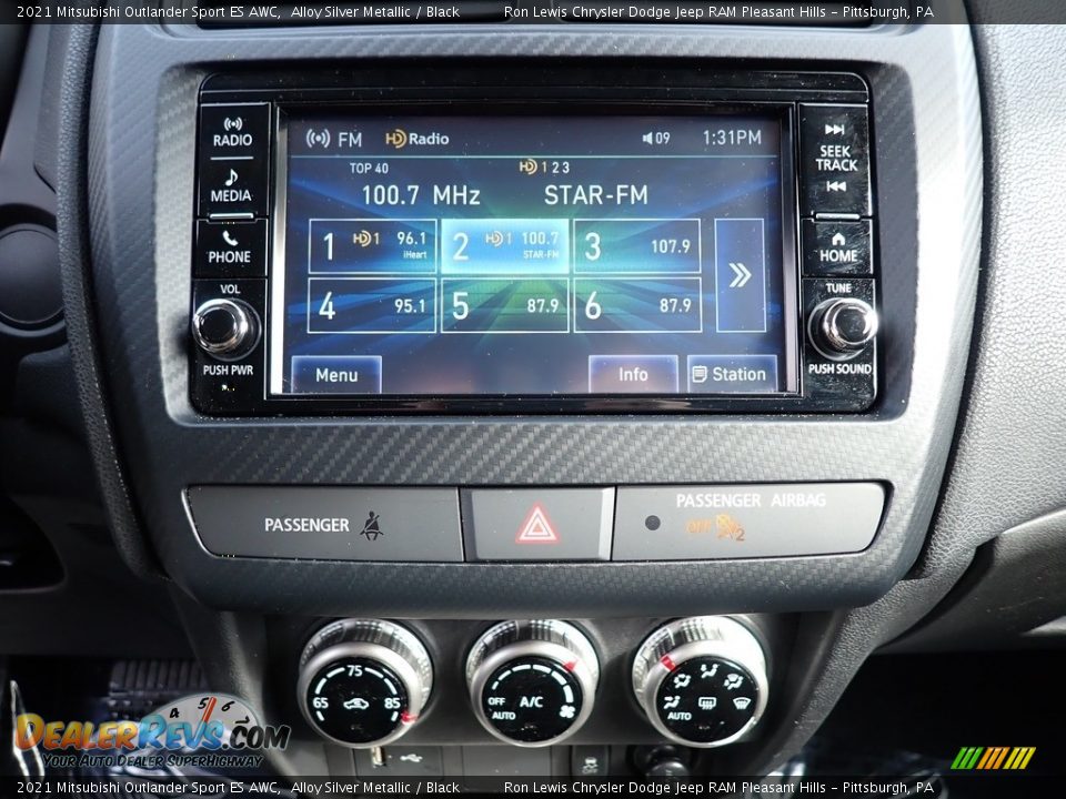 Controls of 2021 Mitsubishi Outlander Sport ES AWC Photo #19