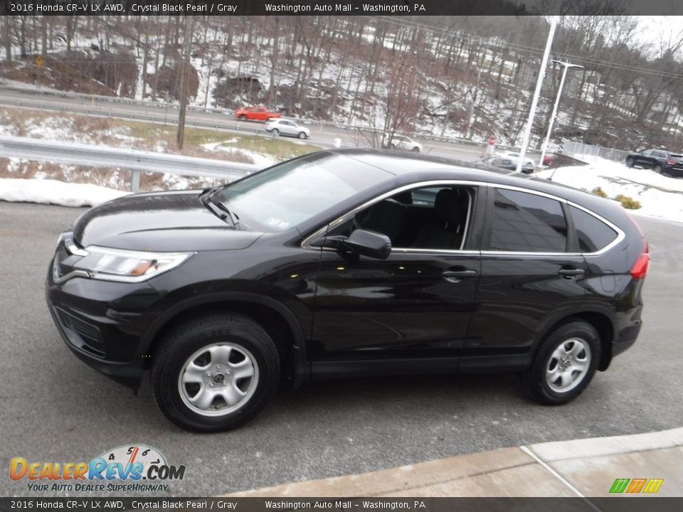 2016 Honda CR-V LX AWD Crystal Black Pearl / Gray Photo #10