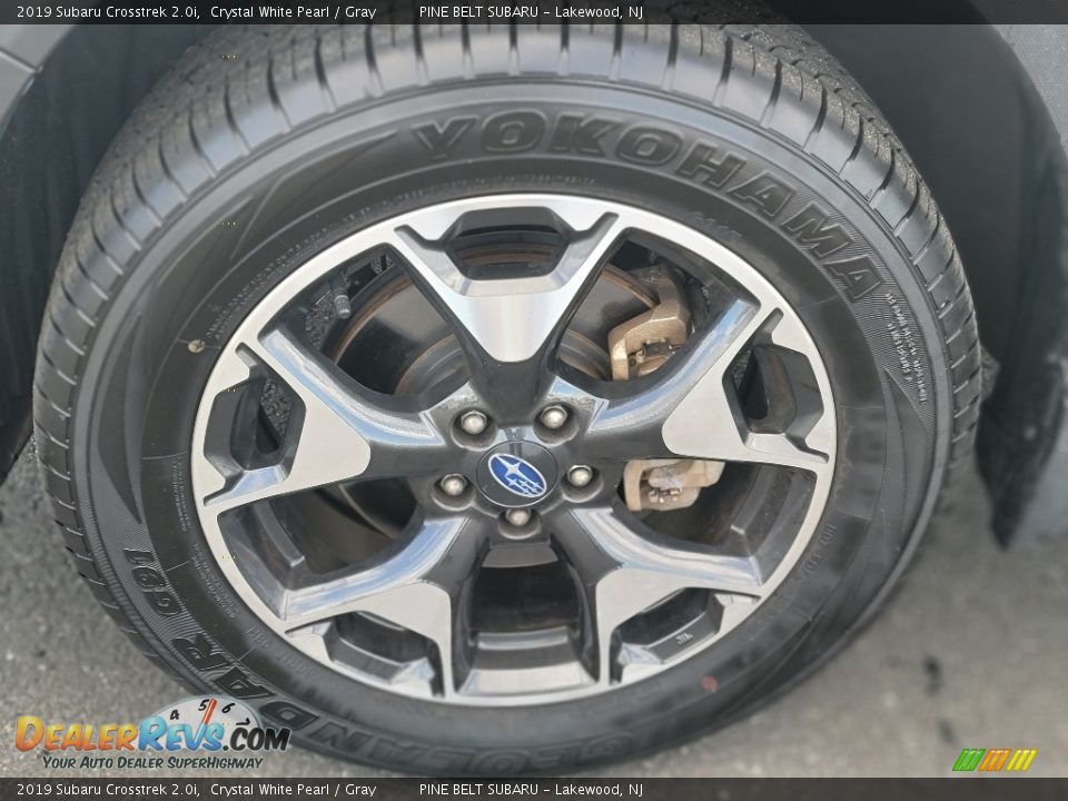 2019 Subaru Crosstrek 2.0i Crystal White Pearl / Gray Photo #26