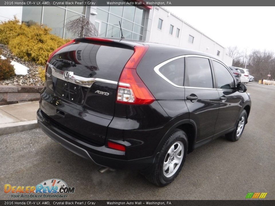 2016 Honda CR-V LX AWD Crystal Black Pearl / Gray Photo #13