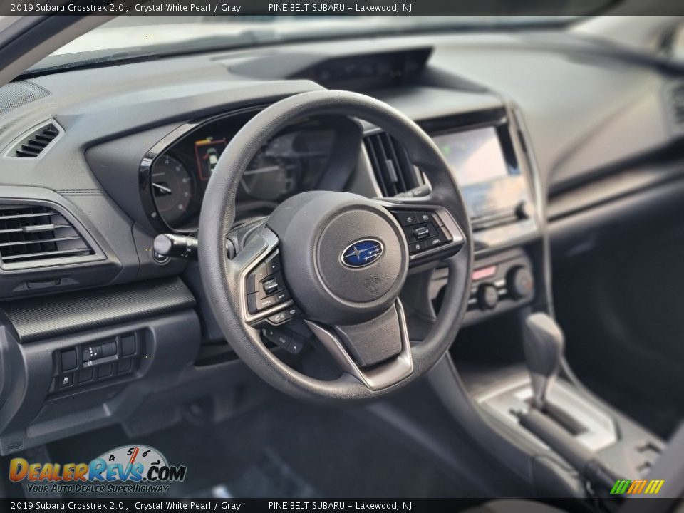 2019 Subaru Crosstrek 2.0i Crystal White Pearl / Gray Photo #28