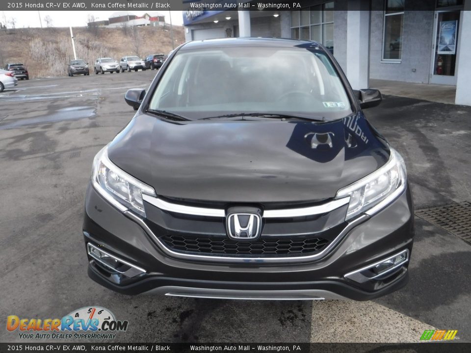 2015 Honda CR-V EX AWD Kona Coffee Metallic / Black Photo #5