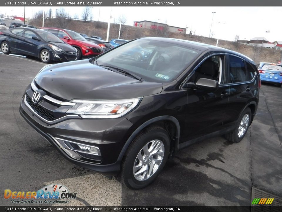 2015 Honda CR-V EX AWD Kona Coffee Metallic / Black Photo #6