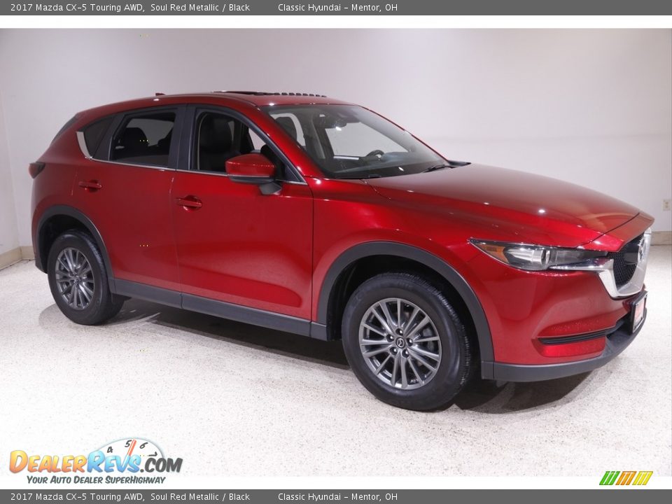 2017 Mazda CX-5 Touring AWD Soul Red Metallic / Black Photo #1