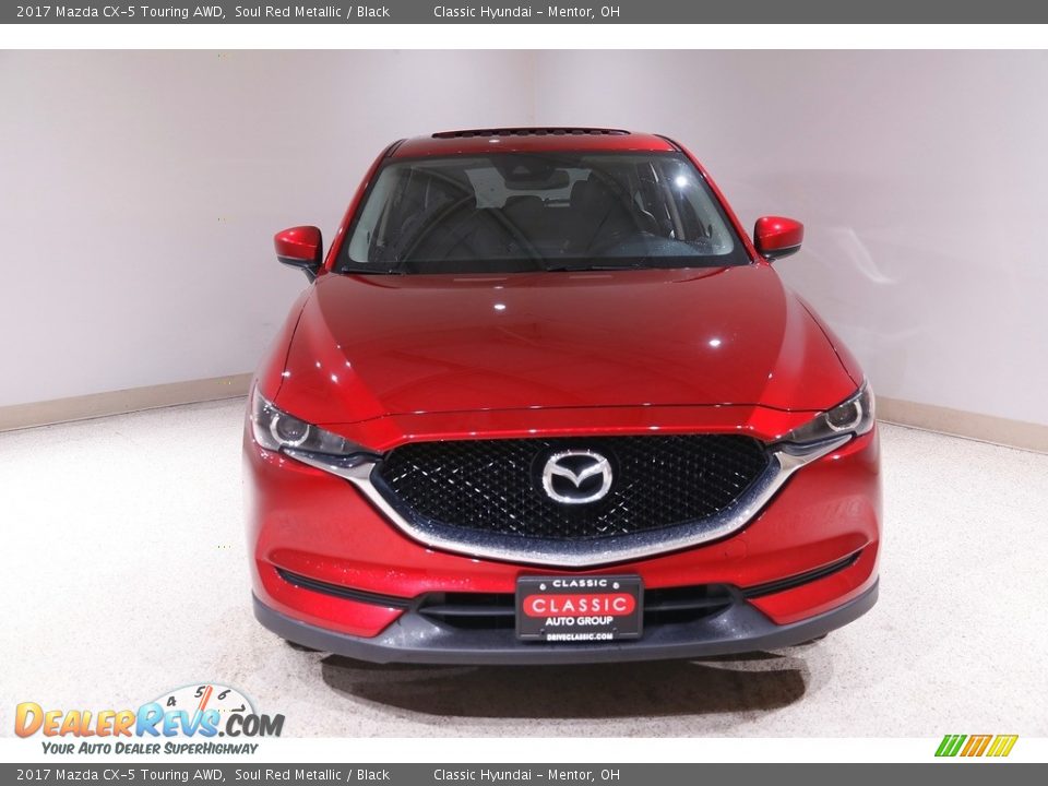 2017 Mazda CX-5 Touring AWD Soul Red Metallic / Black Photo #2