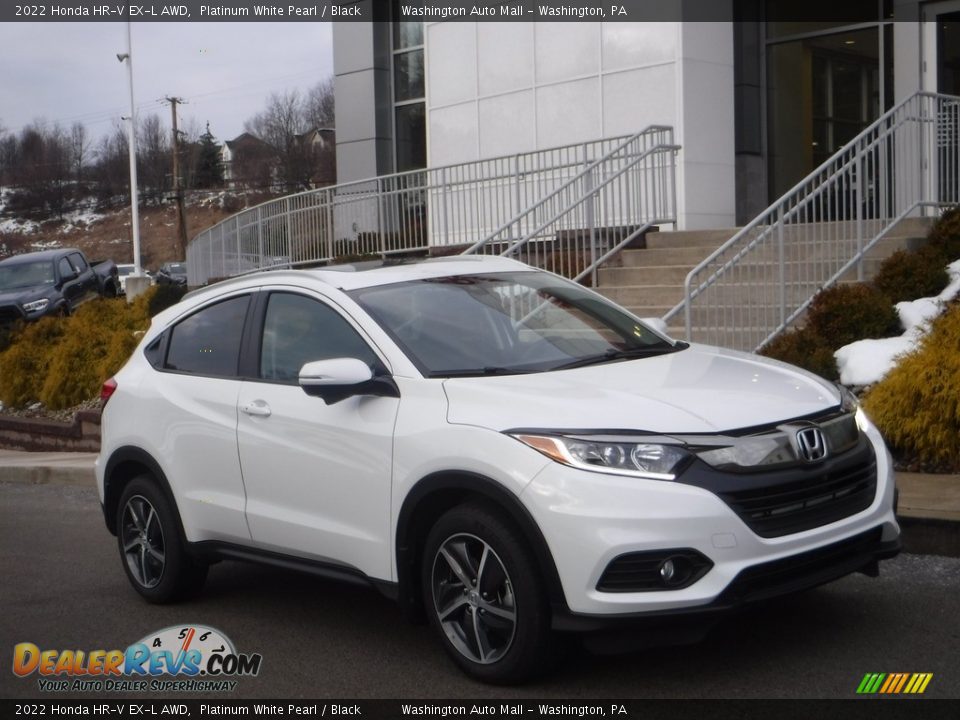 Front 3/4 View of 2022 Honda HR-V EX-L AWD Photo #1