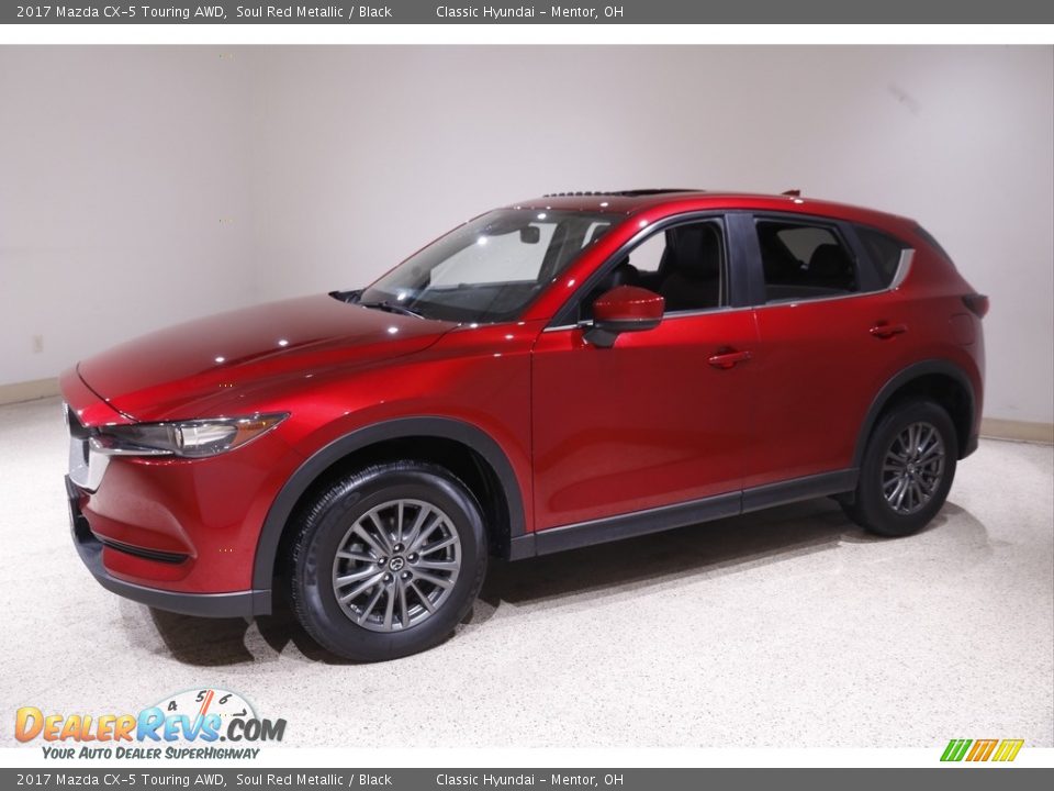 2017 Mazda CX-5 Touring AWD Soul Red Metallic / Black Photo #3