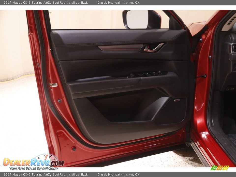 2017 Mazda CX-5 Touring AWD Soul Red Metallic / Black Photo #4