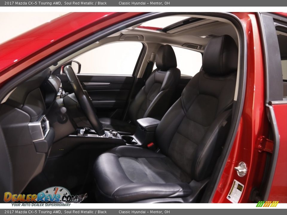 2017 Mazda CX-5 Touring AWD Soul Red Metallic / Black Photo #5