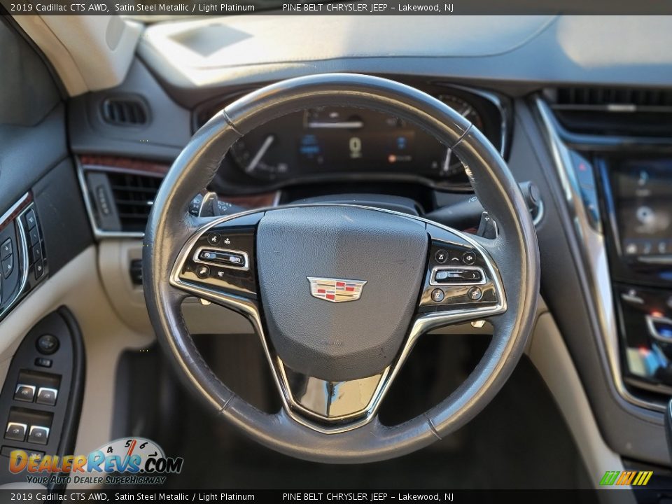 2019 Cadillac CTS AWD Steering Wheel Photo #12