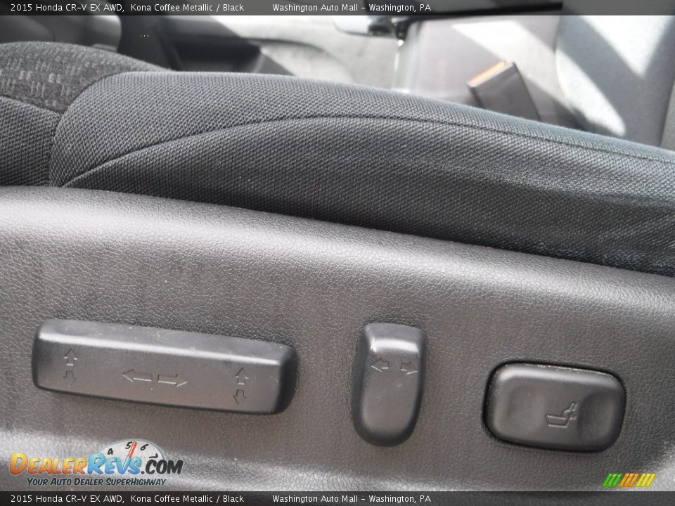 2015 Honda CR-V EX AWD Kona Coffee Metallic / Black Photo #16