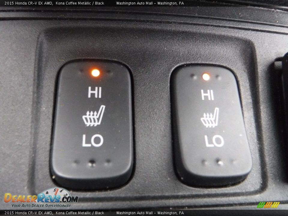 2015 Honda CR-V EX AWD Kona Coffee Metallic / Black Photo #18