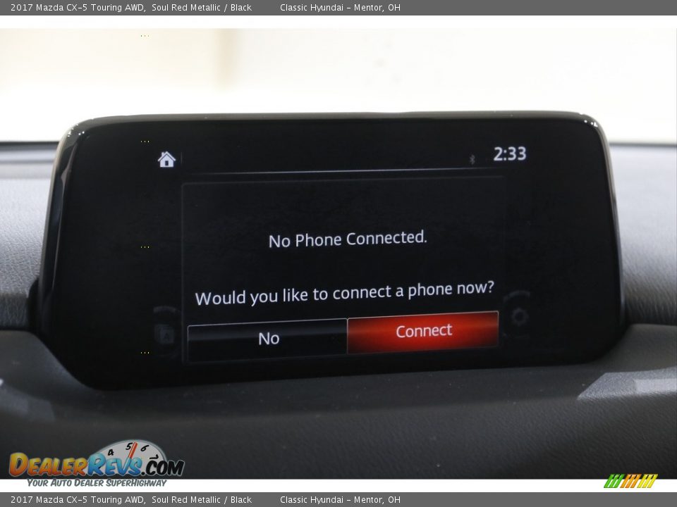 2017 Mazda CX-5 Touring AWD Soul Red Metallic / Black Photo #11