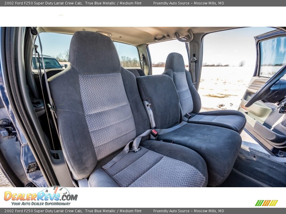 Front Seat of 2002 Ford F250 Super Duty Lariat Crew Cab Photo #25