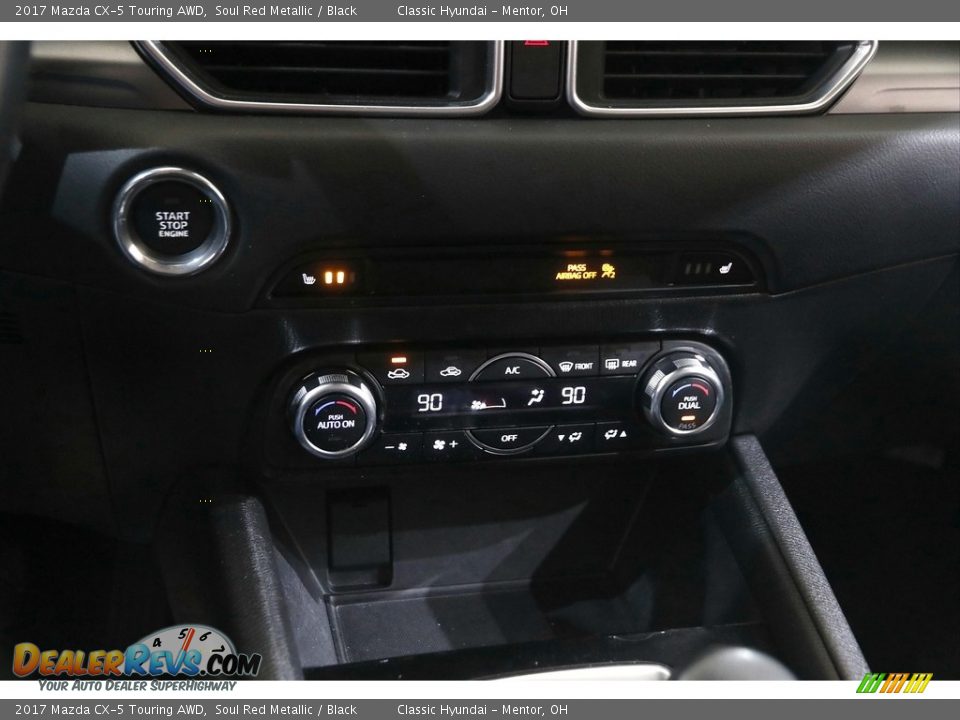2017 Mazda CX-5 Touring AWD Soul Red Metallic / Black Photo #13