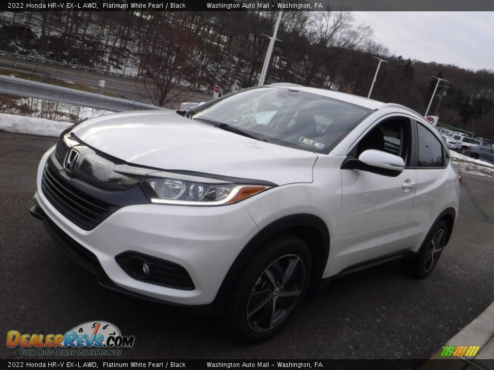 2022 Honda HR-V EX-L AWD Platinum White Pearl / Black Photo #10