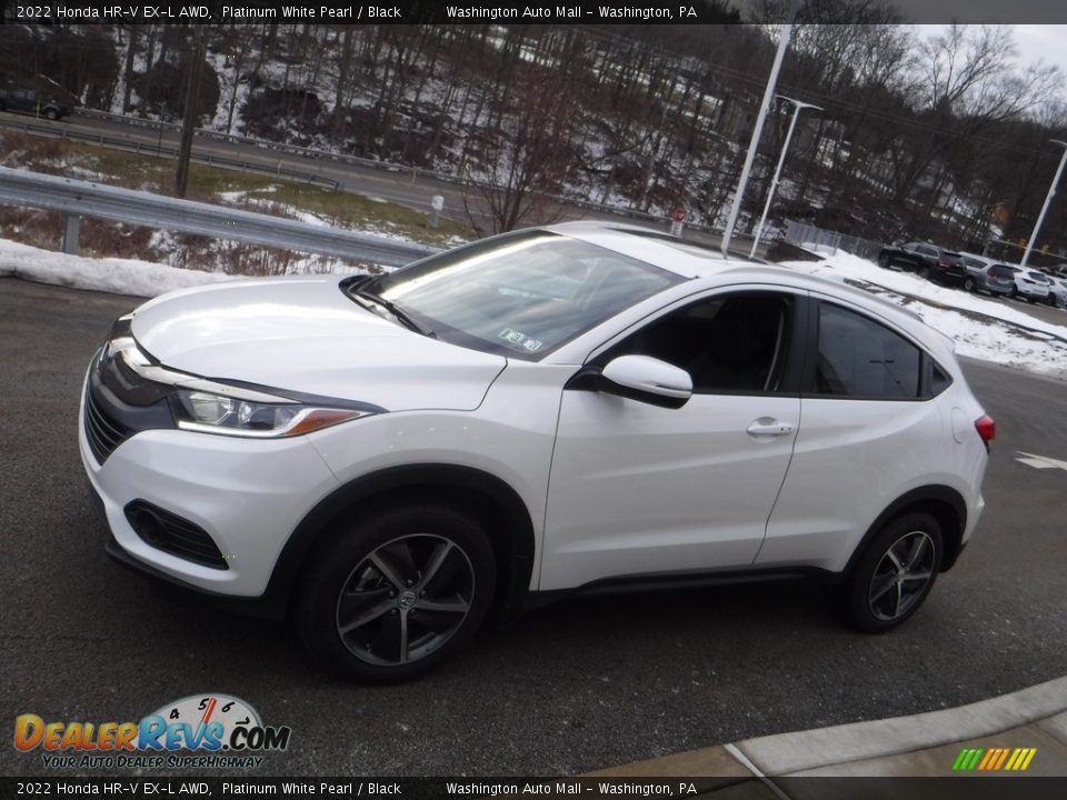 Platinum White Pearl 2022 Honda HR-V EX-L AWD Photo #11