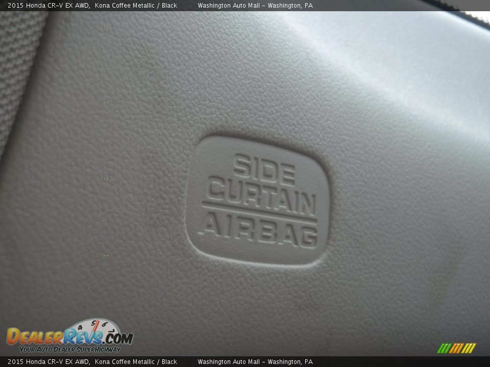 2015 Honda CR-V EX AWD Kona Coffee Metallic / Black Photo #23