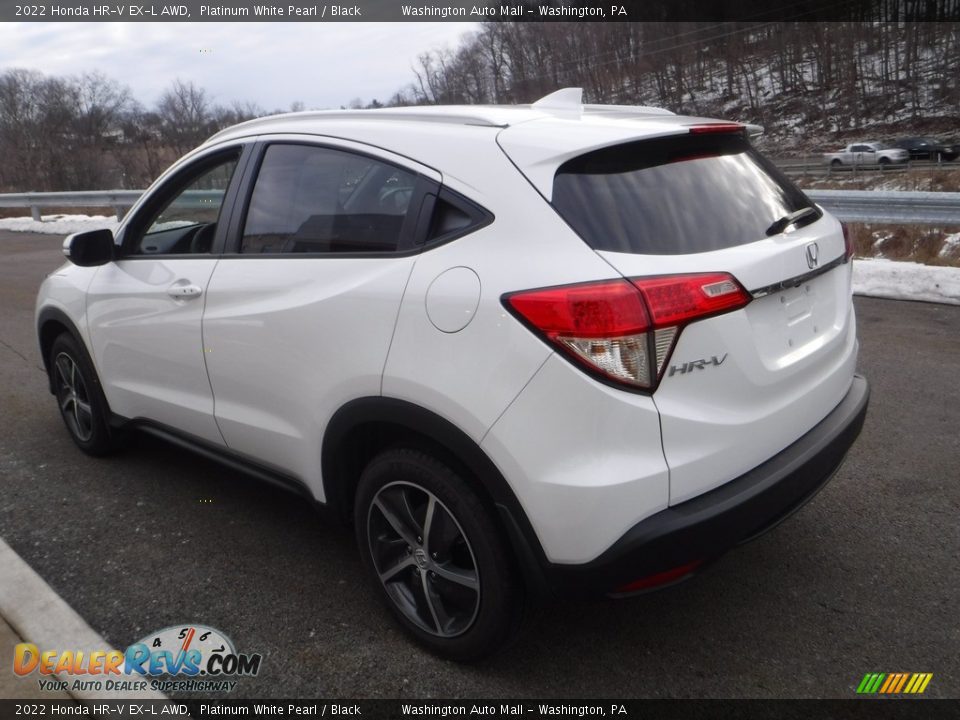 2022 Honda HR-V EX-L AWD Platinum White Pearl / Black Photo #12